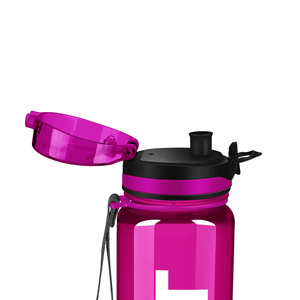 Fuschia with White 32oz Tritan™ Sport Water Bottle