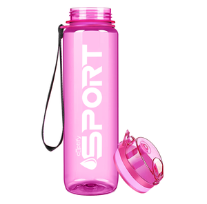 Pink with White 32oz Tritan™ Sport Water Bottle