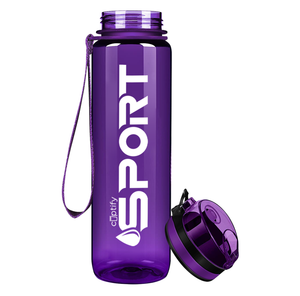 Purple with White 32oz Tritan™ Sport Water Bottle