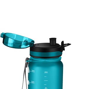 Personalized Teal Frosted 32 oz Water Bottle