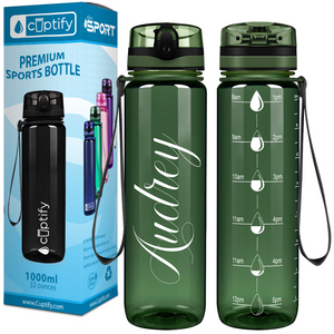 Cuptify Personalized Army Gloss 32 oz Water Bottle