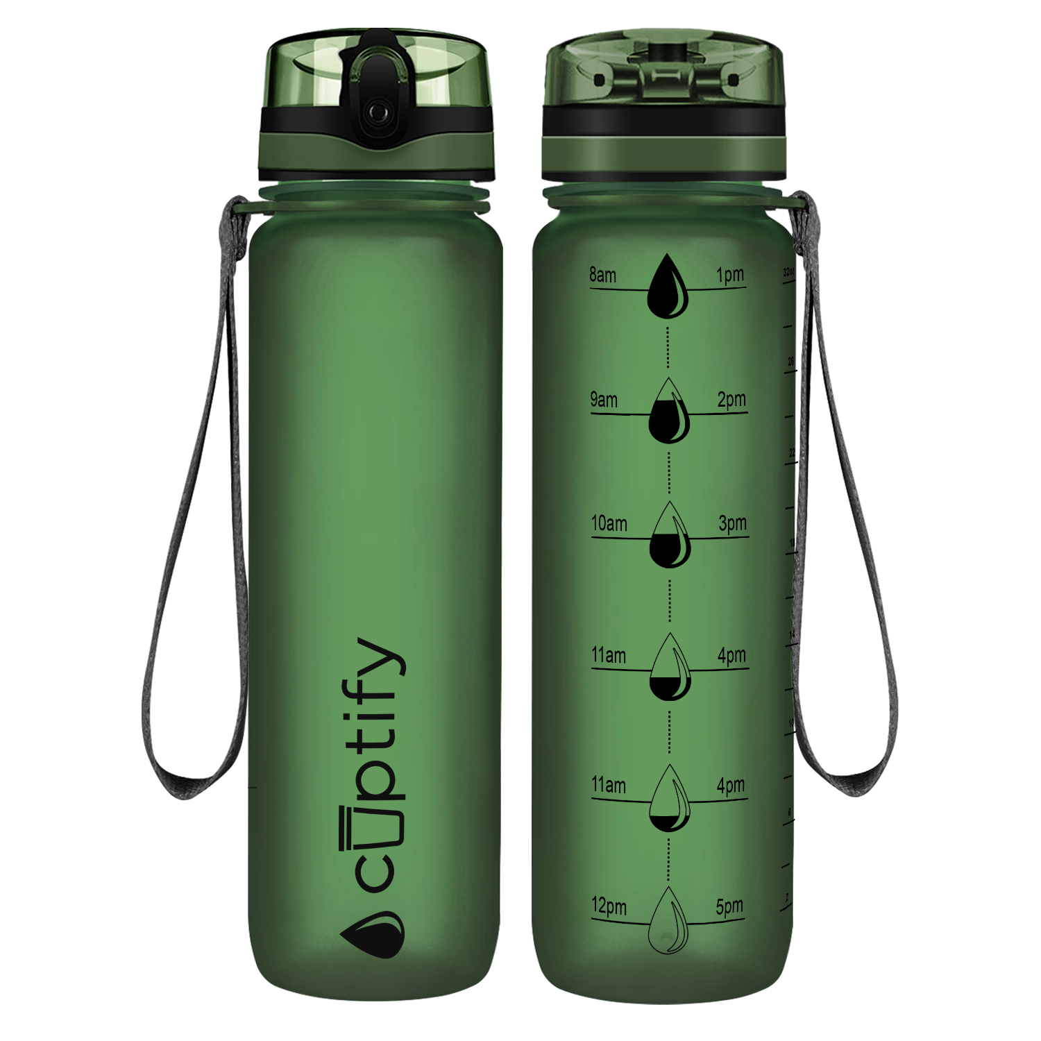 Cuptify Army Frosted Water Bottle