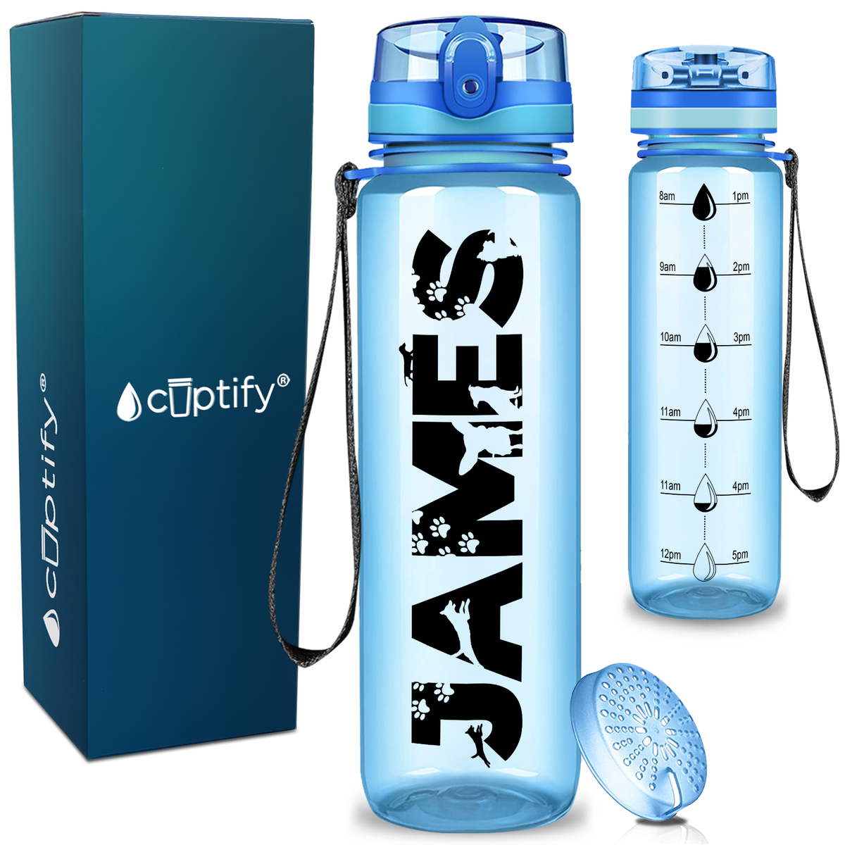 Personalized Dog Kids Water Bottle