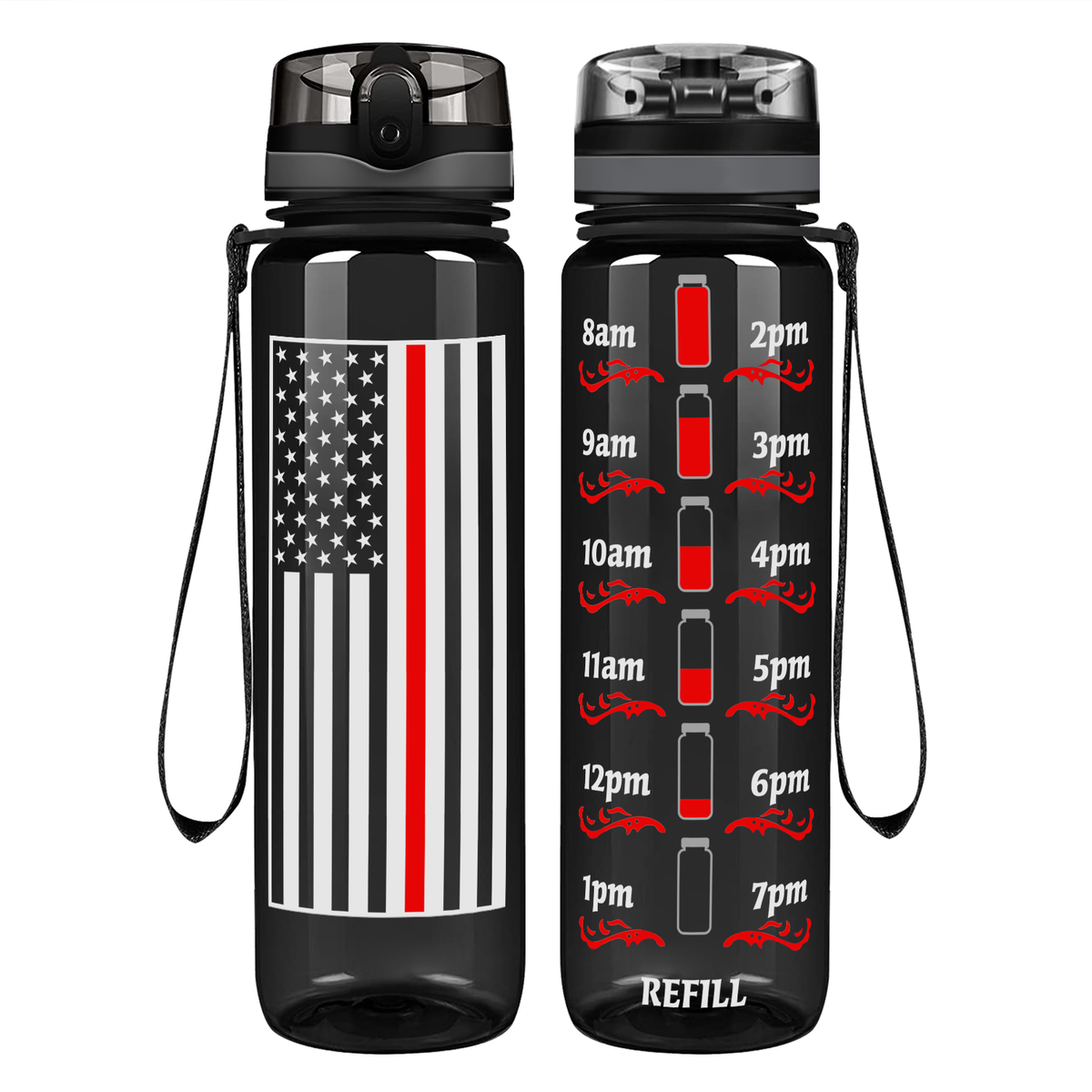 firefighter water bottle