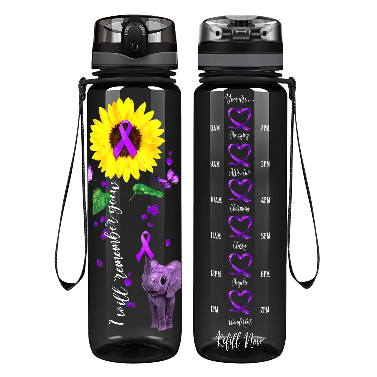 sunflower water bottle