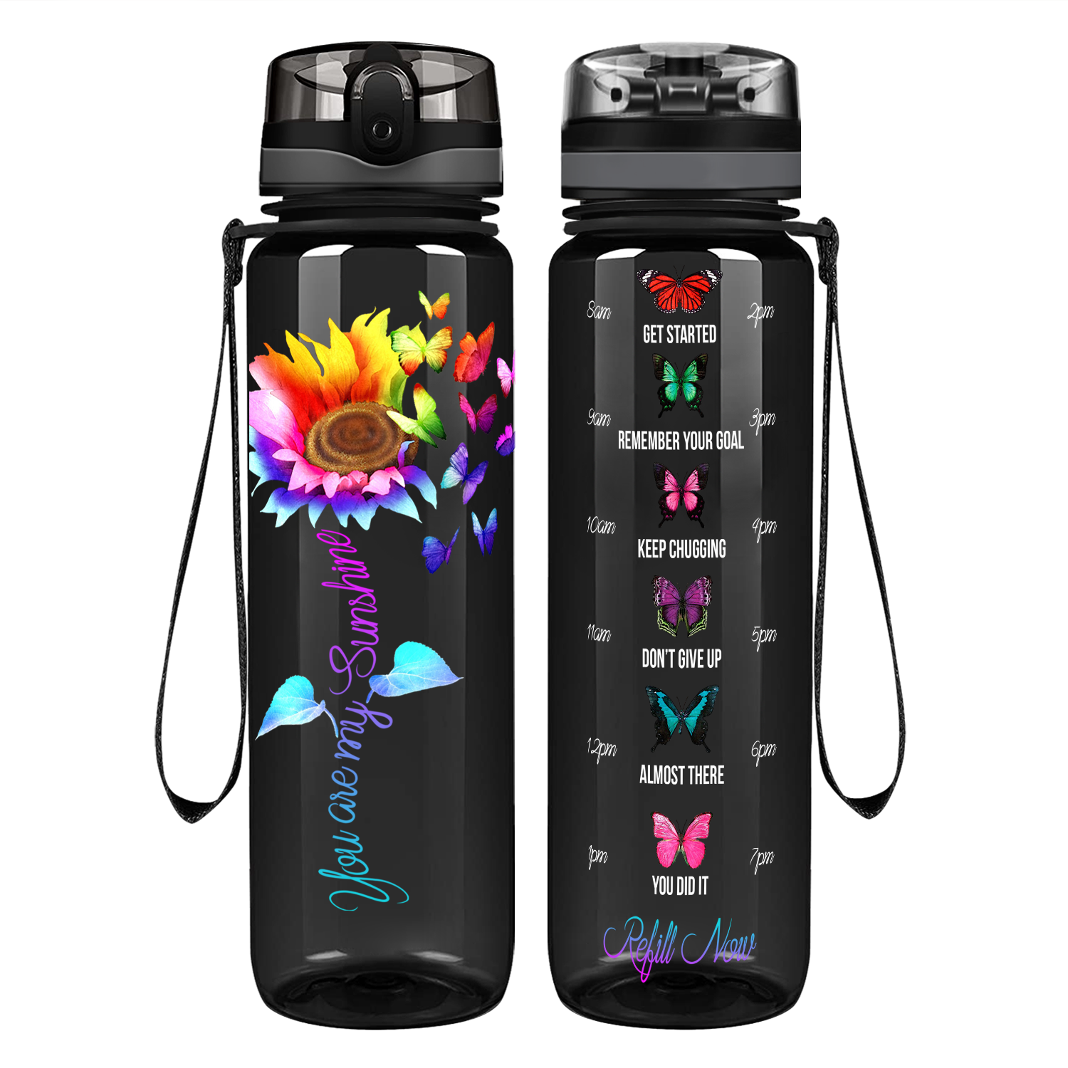 sunflower water bottle