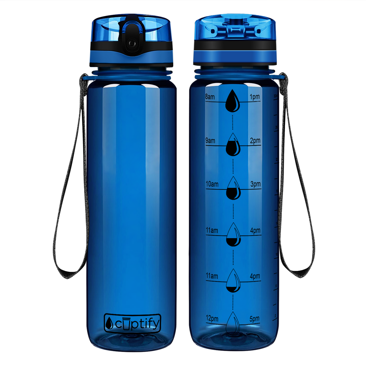 Cuptify Blue Water Bottle