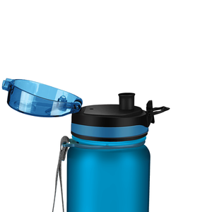 Cuptify Personalized Blue Frosted 32 oz Water Bottle