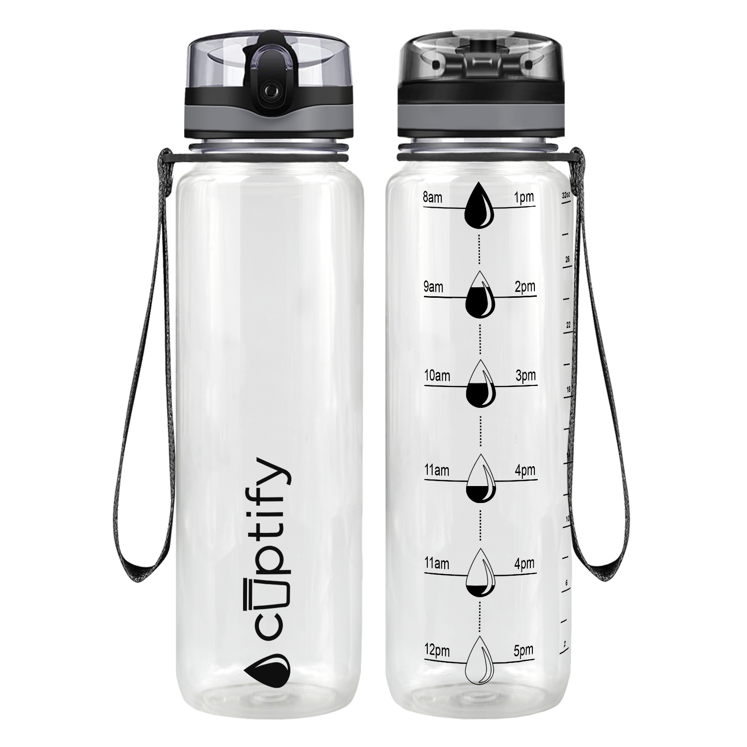 Clear Water Bottle