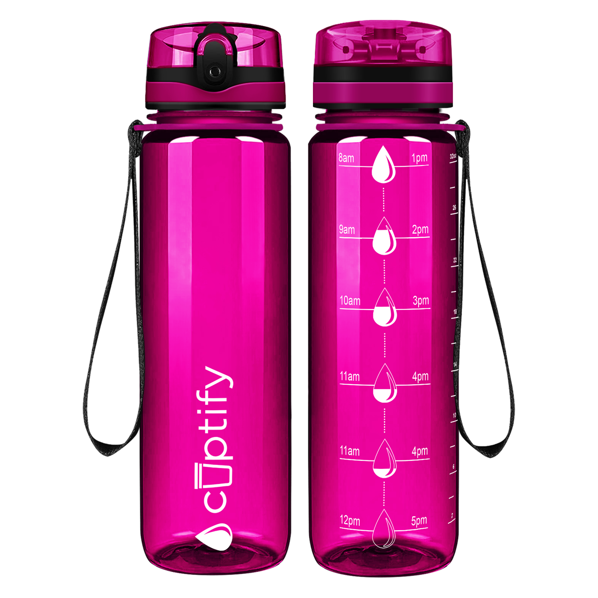Cuptify Fuchsia Water Bottle