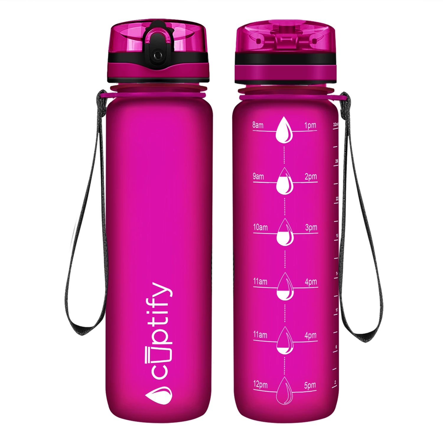 Hydration Tracker Water Bottles - Cuptify