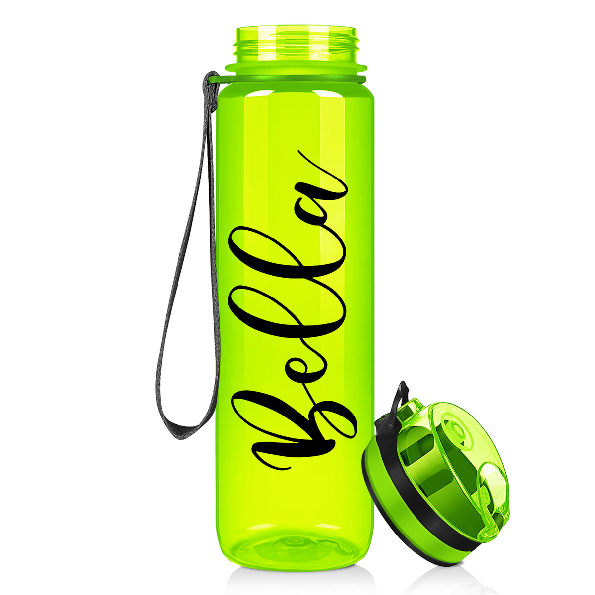 Cuptify Personalized Lemon Gloss 32 oz Water Bottle