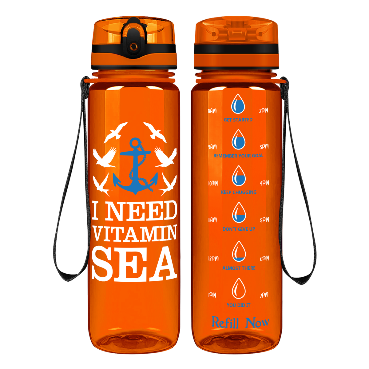 I need Vitamin Sea on 32 oz Motivational Tracking Beach Water Bottle