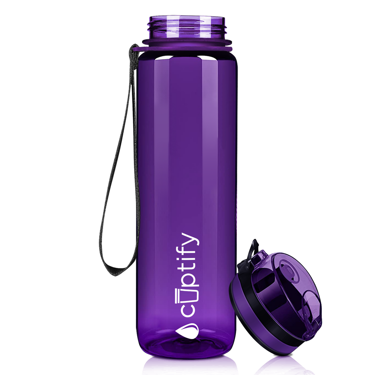 Cuptify Purple 32 oz Tritan Water Bottle