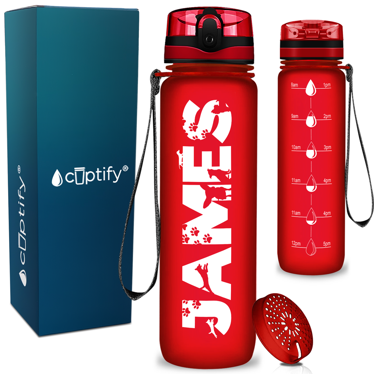 Personalized Dog Kids Water Bottle