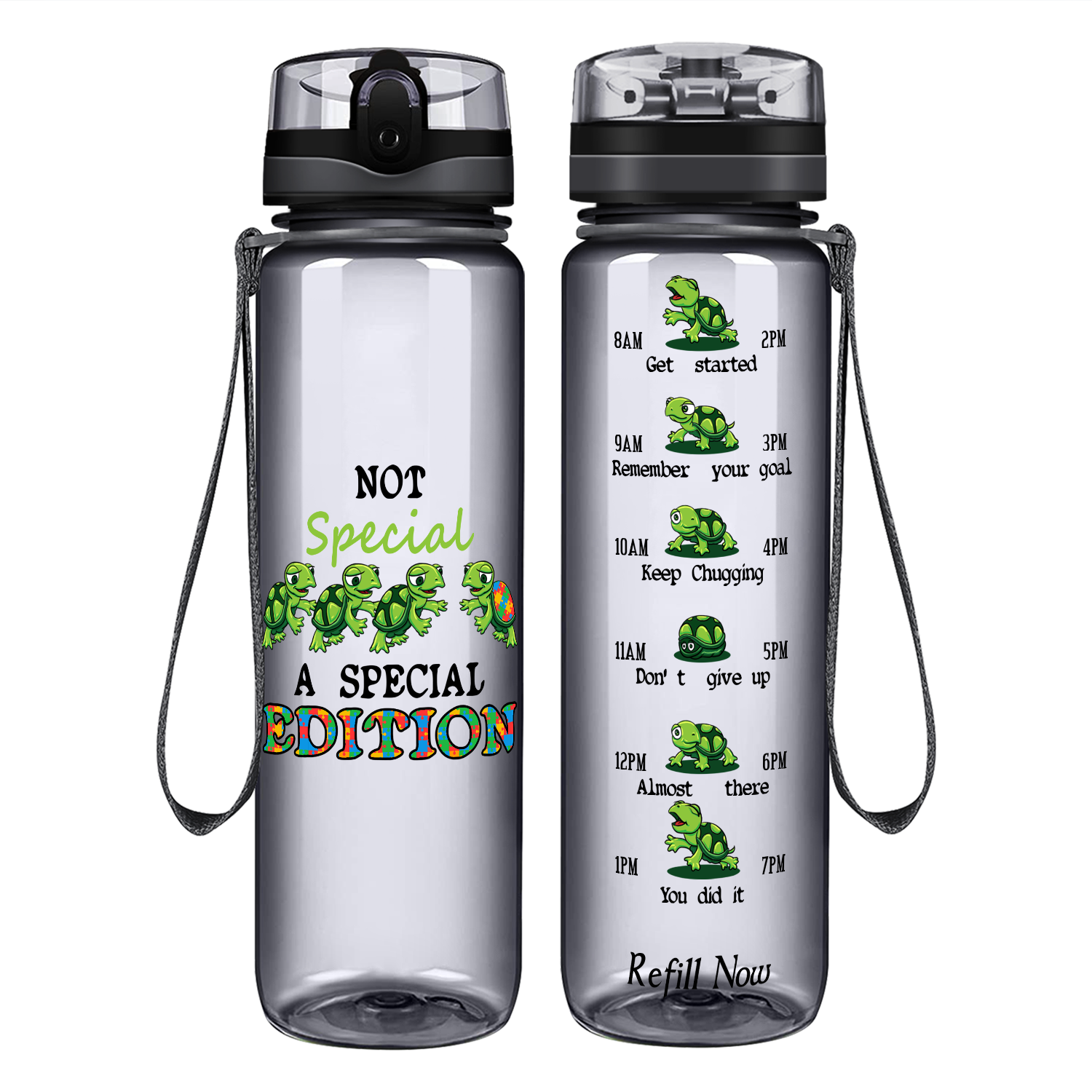 Not Special, A Special Edition Motivational Tracking Water Bottle