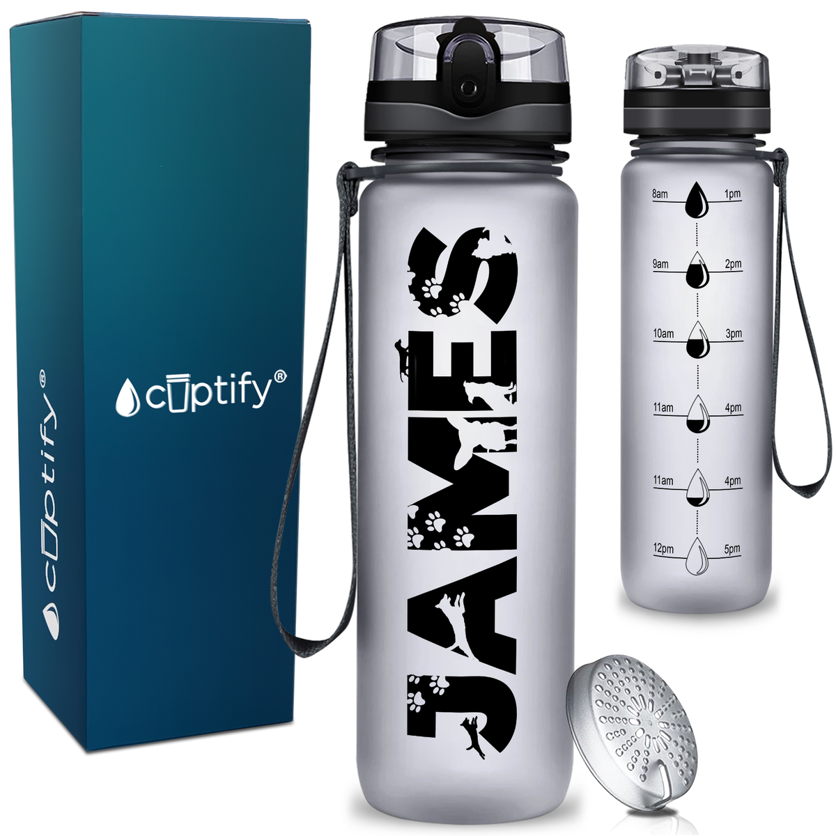 Personalized Dog Kids Water Bottle