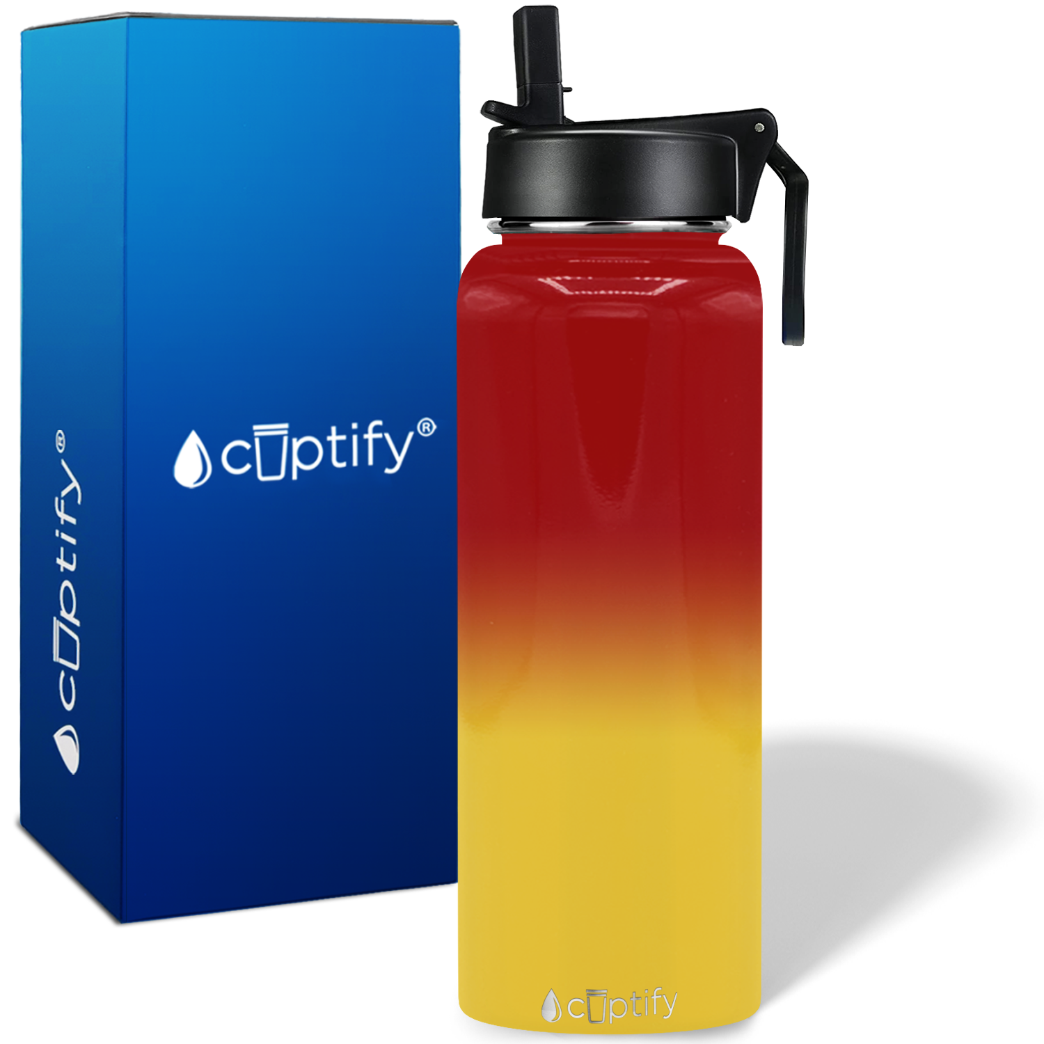 Arizona Ombre 40oz Wide Mouth Water Bottle
