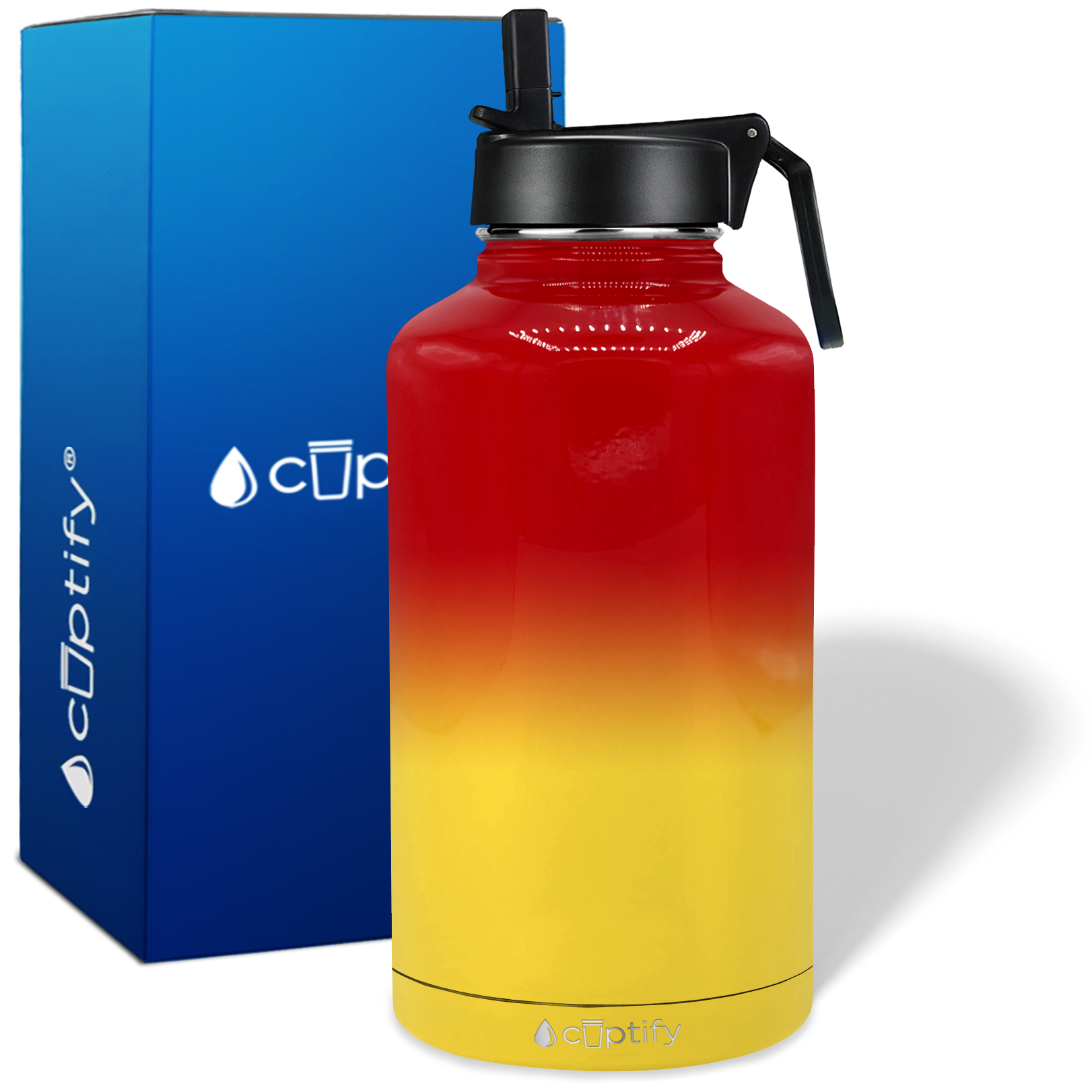 Arizona Ombre 64oz Wide Mouth Water Bottle