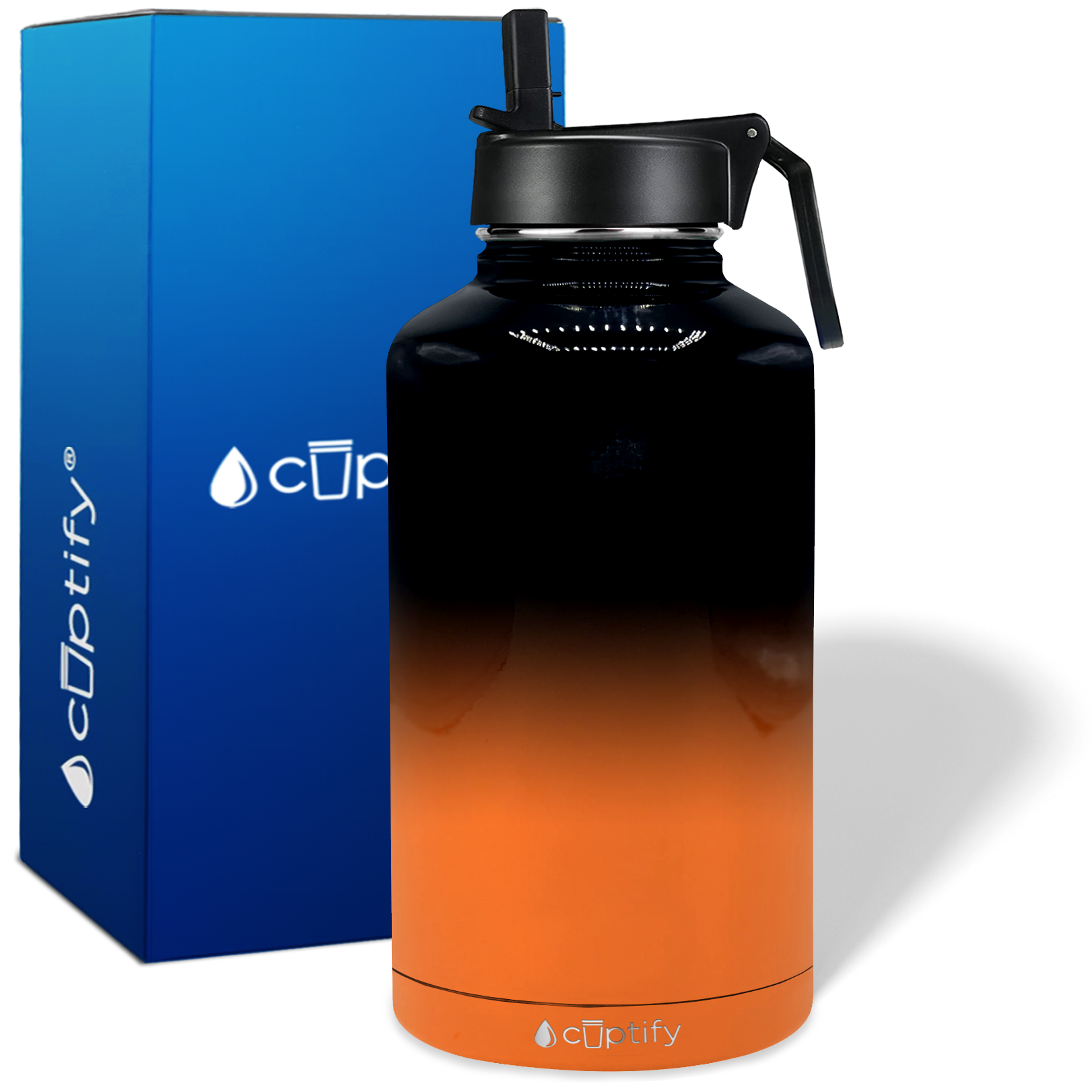 Cincinnati Ombre 64oz Wide Mouth Water Bottle