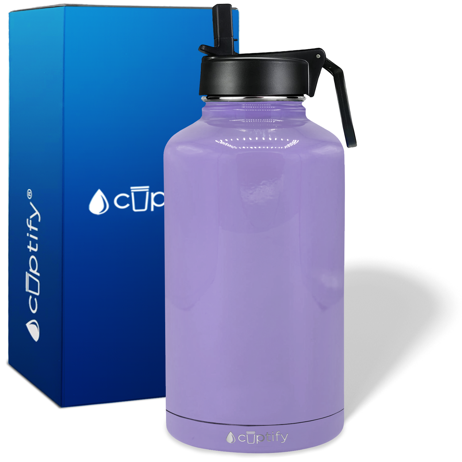 Lavender Gloss 64oz Wide Mouth Water Bottle