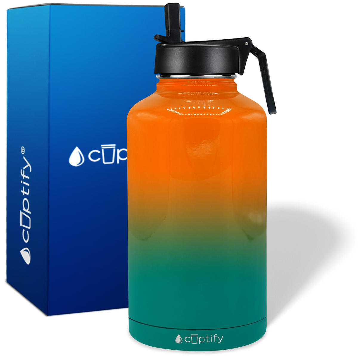 Miami Gloss 64oz Wide Mouth Water Bottle