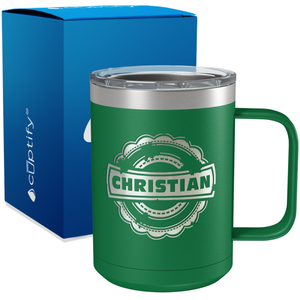 Personalized Asperous Engraved on 15oz Coffee Mug