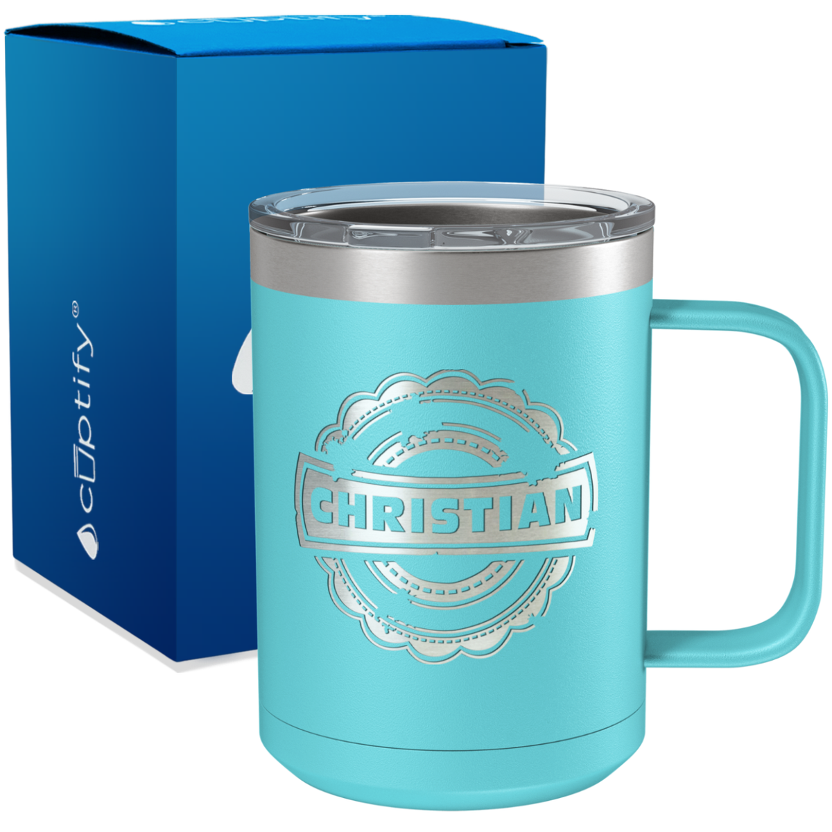 Personalized Asperous Engraved on 15oz Coffee Mug