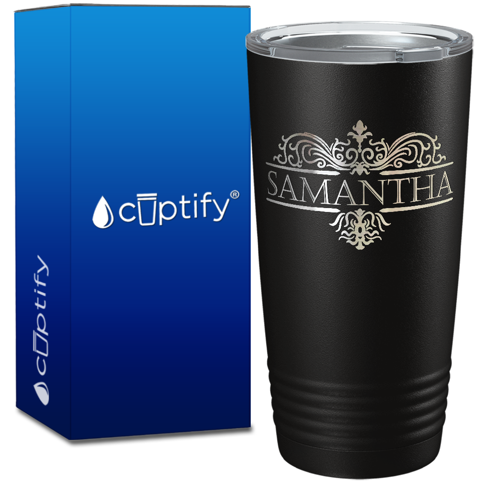 Personalized Vestige Design on 20oz Tumbler