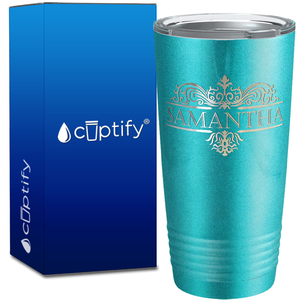 Personalized Vestige Design on 20oz Tumbler