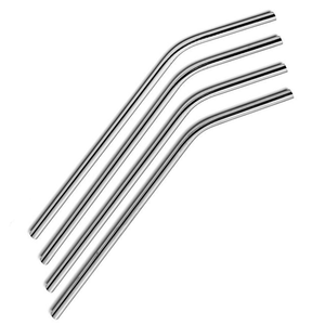 Stainless Steel Curved Drinking Straws