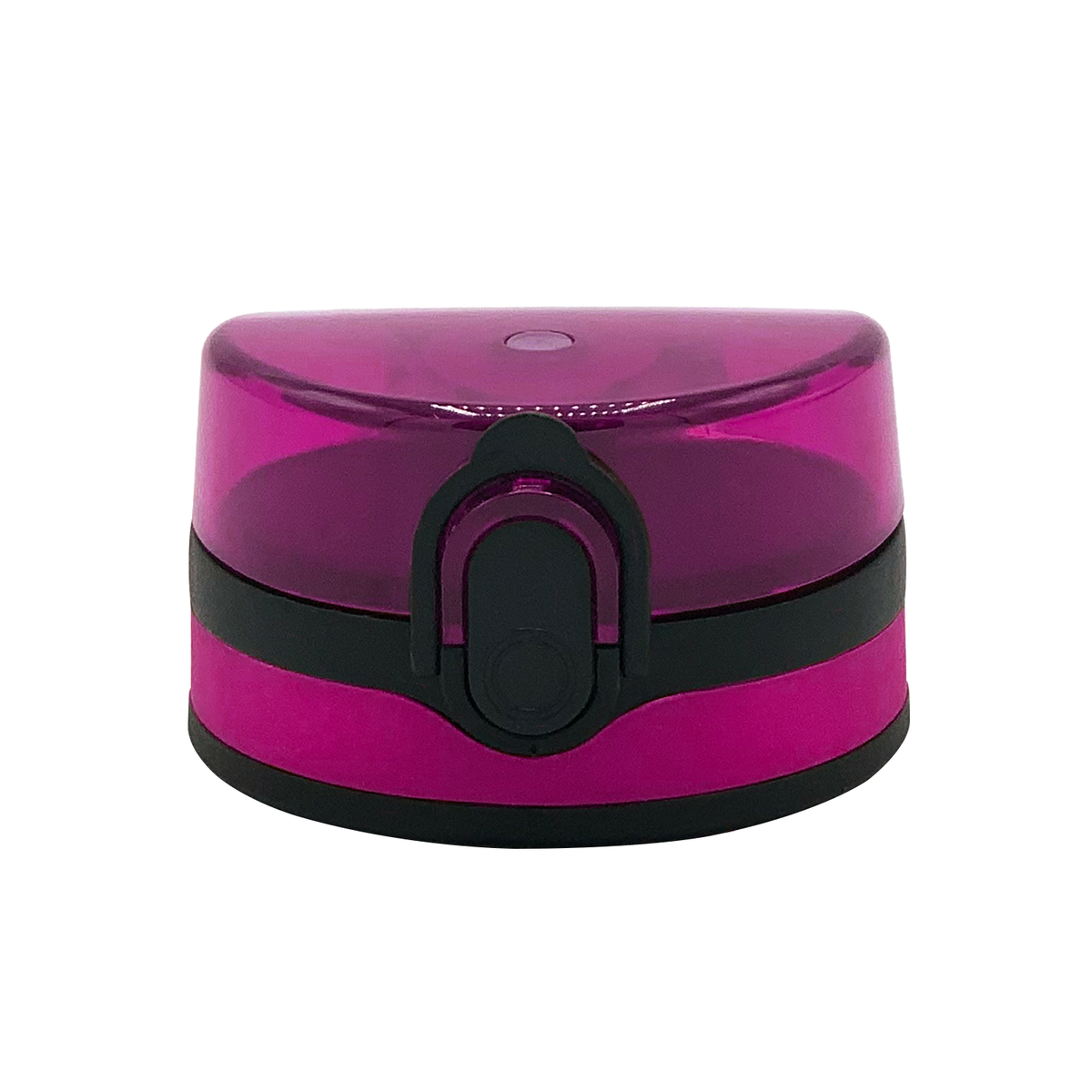 Fuchsia with Black Flip Top Lid for 50oz Tritan Water Bottles