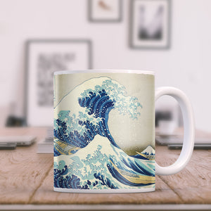 The Great Wave off Kanagawa 11oz Ceramic Coffee Mug