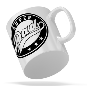 Super Dad 11oz Ceramic Coffee Mug