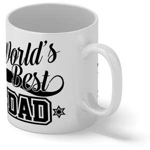 World's Best Dad 11oz Ceramic Coffee Mug