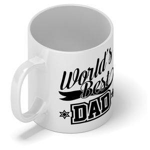 World's Best Dad 11oz Ceramic Coffee Mug