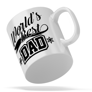 World's Best Dad 11oz Ceramic Coffee Mug