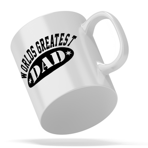 World's Greatest Dad 11oz Ceramic Coffee Mug