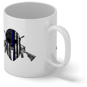 Thin Blue Peacemaker 11oz Ceramic Coffee Mug