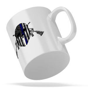 Thin Blue Peacemaker 11oz Ceramic Coffee Mug