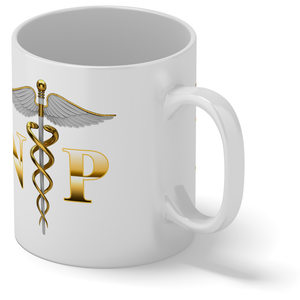 Nurse Practitioner Caduceus 11oz Ceramic Coffee Mug