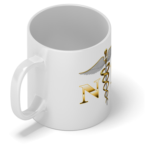 Nurse Practitioner Caduceus 11oz Ceramic Coffee Mug