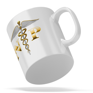 Nurse Practitioner Caduceus 11oz Ceramic Coffee Mug