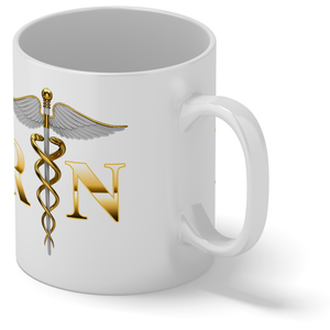 Registered Nurse Caduceus 11oz Ceramic Coffee Mug