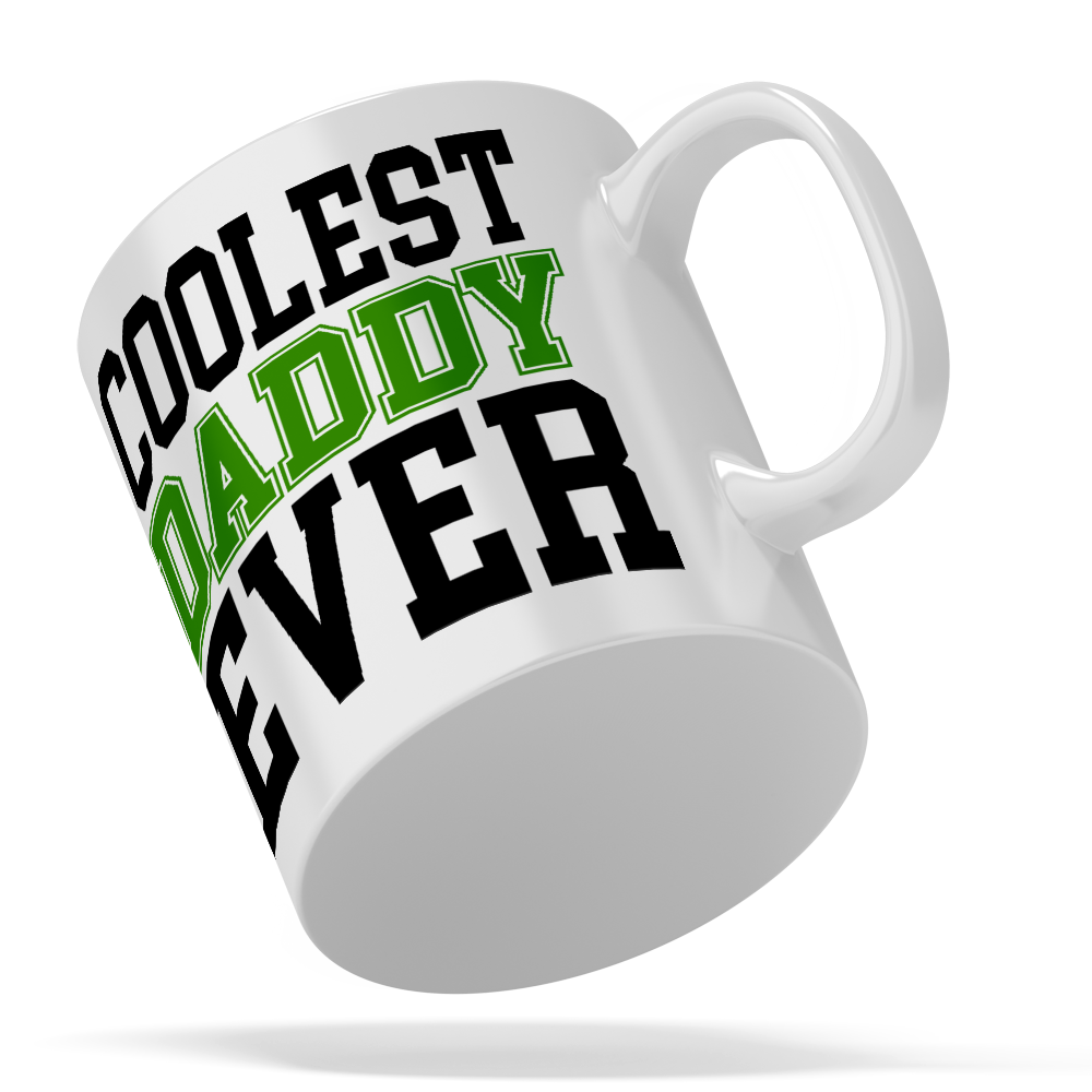 Coolest Daddy Ever 11oz Ceramic Coffee Mug