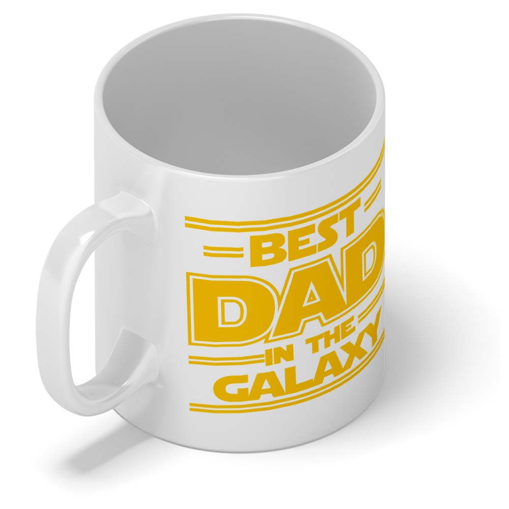 Best Dad in the Galaxy 11oz Ceramic Coffee Mug