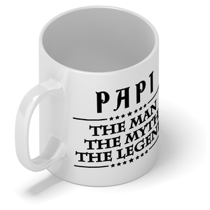 Papi The Man The Myth The Legend 11oz Ceramic Coffee Mug