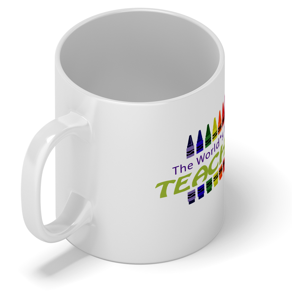 The World's Best Teacher 11oz Ceramic Coffee Mug