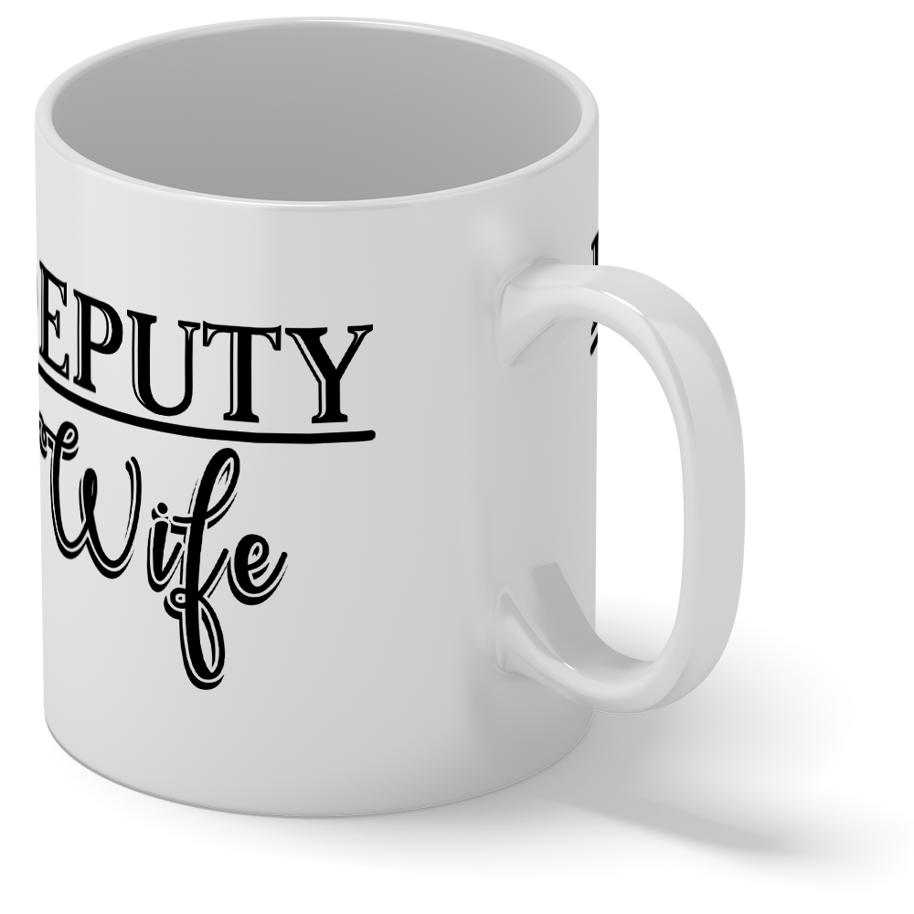 Deputy Wife 11oz Ceramic Coffee Mug
