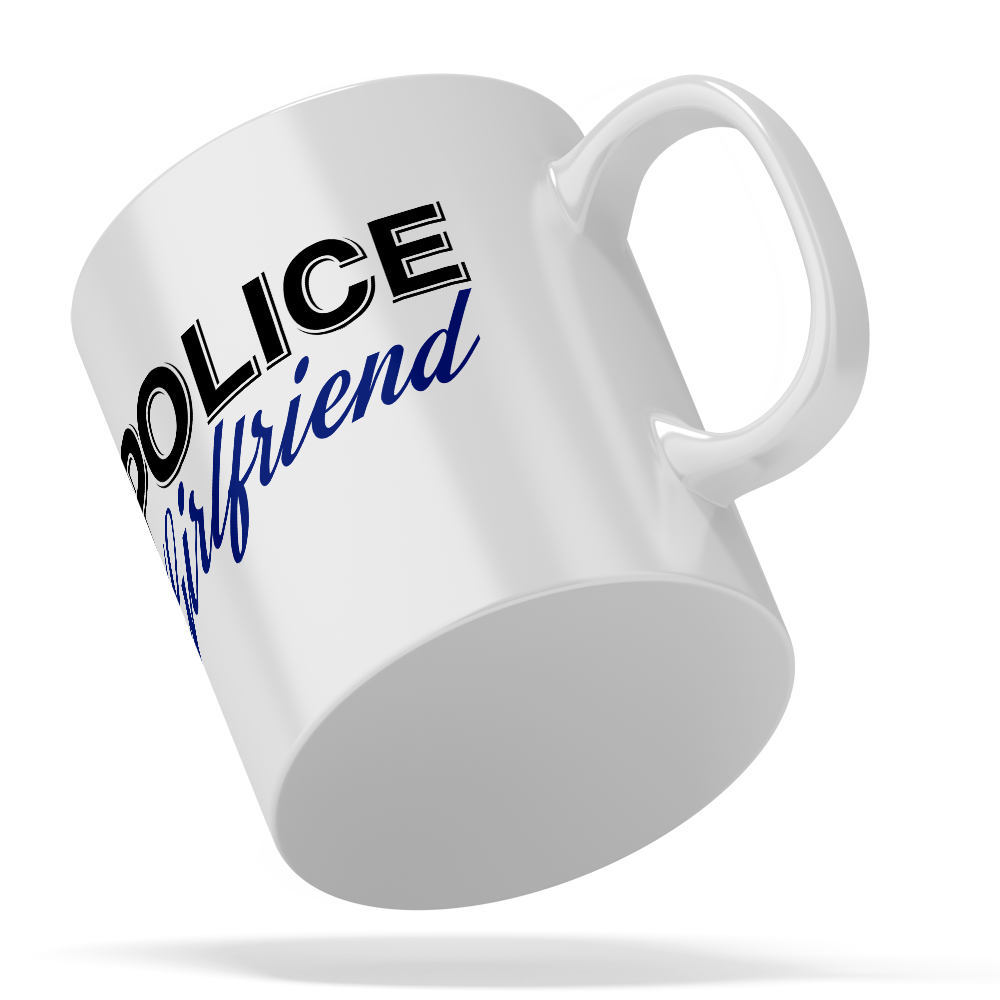 Police Girlfriend Long 11 oz 11oz Ceramic Coffee Mug